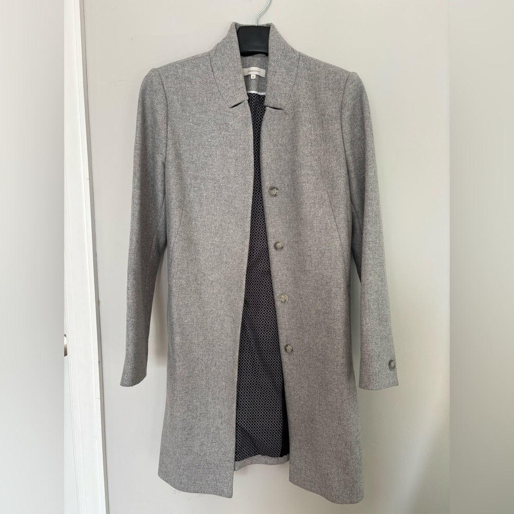 Apriori Gray Wool Coat